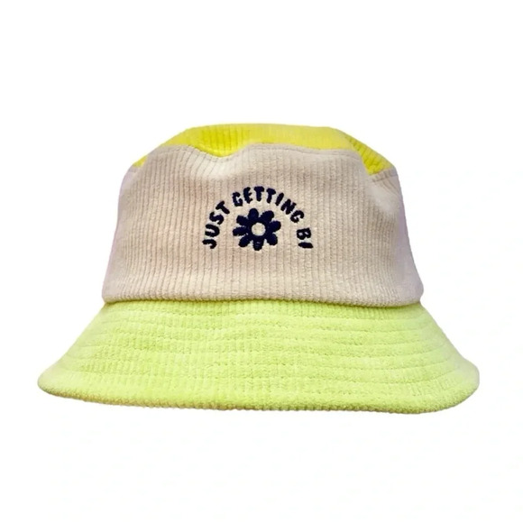 The Peach Fuzz Just Getting Bi Bucket Hat - Picture 1 of 13